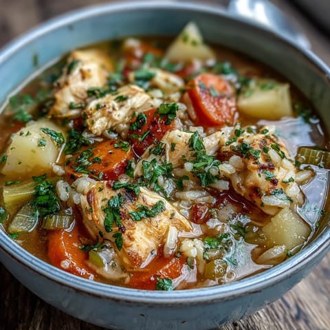 Easy One-Pot Chicken Soup