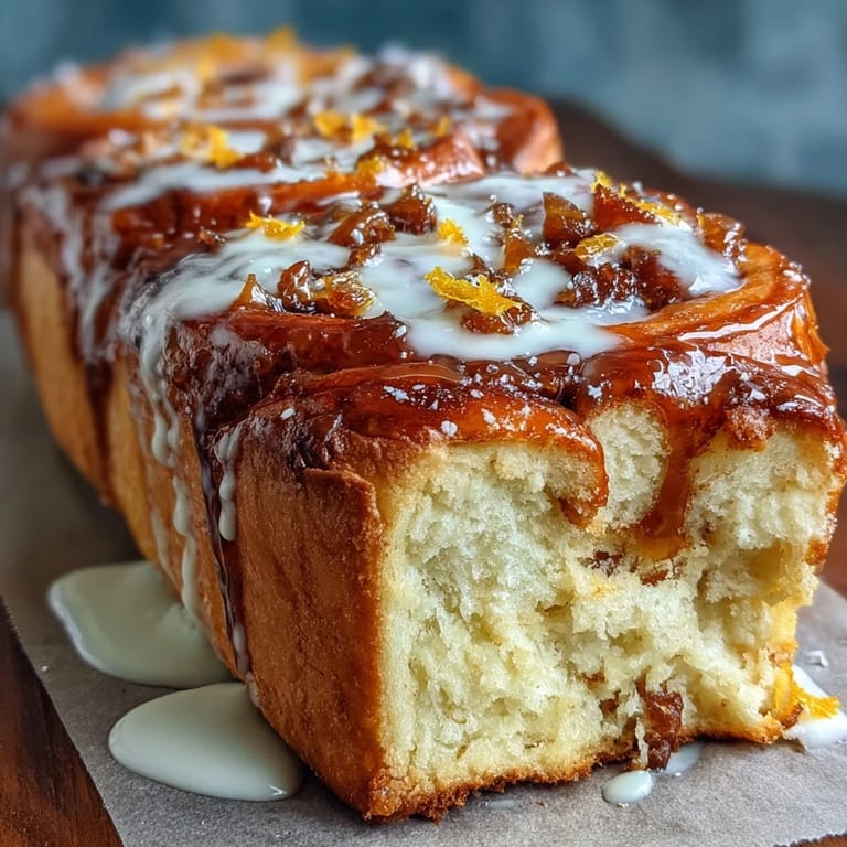 Sweet orange-glazed rolls with a tender crumb, ideal for brunch or holiday mornings.  